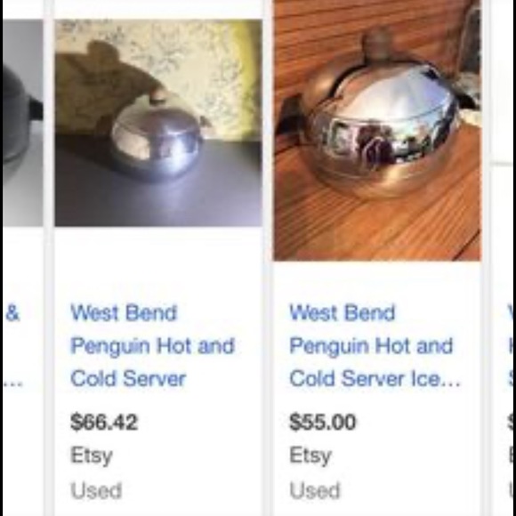 Mid century west bend penguin hot and cold server - Picture 8 of 8